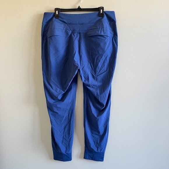 Athleta Soho Jogger Pants Blue Stretch Pull On Athleisure Women's Plus Size 16 - Picture 7 of 10